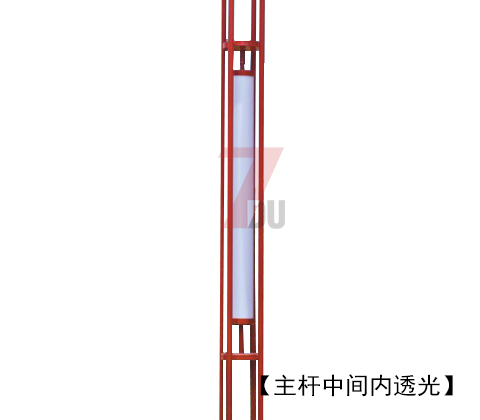 (QDJGDZ-017)红色火焰造型特色广场园林草莓视频APP色情主杆内透光位置